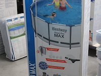 Opzet zwembad met stalen frame bestway steel pro max, doorsnede 366 cm, hoogte 122cm, incl. pomp en trap en... - afbeelding 2 van  3