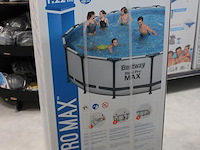 Opzet zwembad met stalen frame bestway steel pro max, doorsnede 488 cm, hoogte 122cm, incl. pomp en trap en... - afbeelding 2 van  3