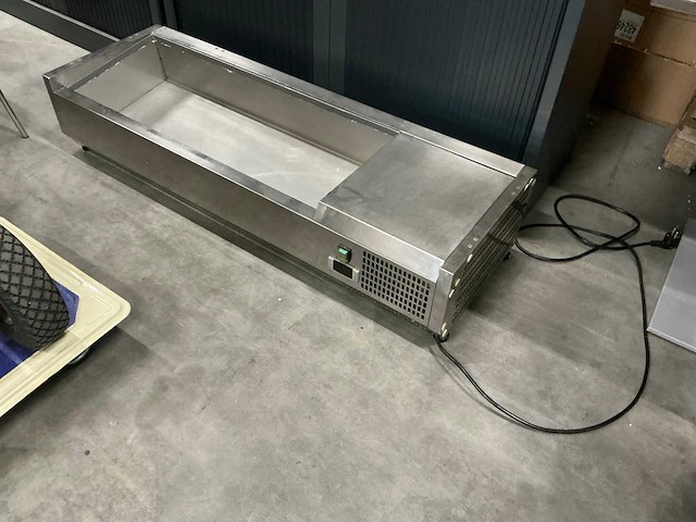 Opzetkoelvitrine 120x39,5xh25,5cm - afbeelding 1 van  4