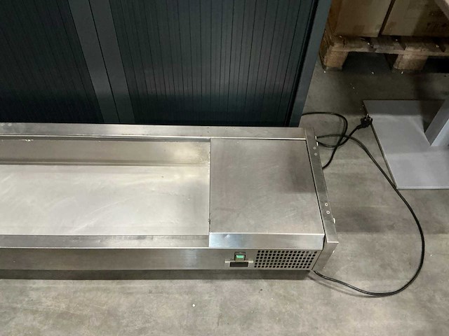Opzetkoelvitrine 120x39,5xh25,5cm - afbeelding 3 van  4