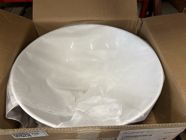 Opzetwastafel rond 43x43x16 cm - afbeelding 2 van  4
