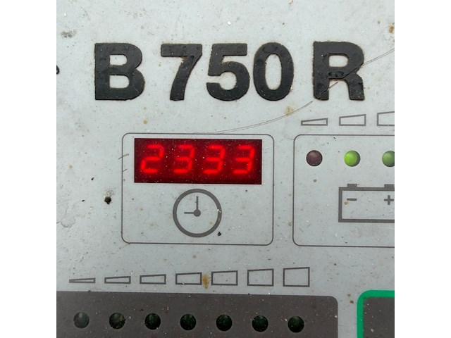 Opzit schrob- zuigmachine, hako, hakomatic b750 r, rood/grijs - afbeelding 5 van  7