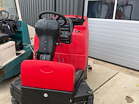 Opzit schrob- zuigmachine, rcm, metro 1102 n, rood/zwart