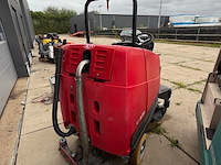 Opzit schrob- zuigmachine, rcm, metro 1102 n, rood/zwart - afbeelding 4 van  9