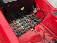 Opzit schrob- zuigmachine, rcm, metro 1102 n, rood/zwart - afbeelding 6 van  9