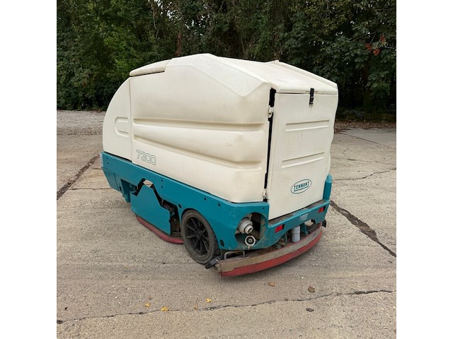 Opzit schrob- zuigmachine, tennant, 7300, wit/blauw - afbeelding 3 van  7