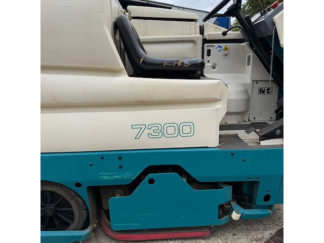 Opzit schrob- zuigmachine, tennant, 7300, wit/blauw - afbeelding 7 van  7