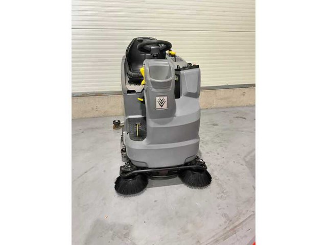 Opzit schrob veeg/zuigmachine dubbele borstels, karcher, b150r - afbeelding 12 van  16