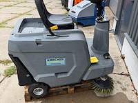 Opzit veeg- zuigmachine, kärcher, km 85/50 r bp pack, grijs/geel