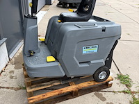 Opzit veeg- zuigmachine, kärcher, km 85/50 r bp pack, grijs/geel - afbeelding 3 van  4