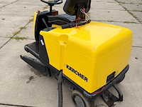 Opzit veeg- zuigmachine, kärcher, kmr 1200 bat, geel/zwart - afbeelding 4 van  7