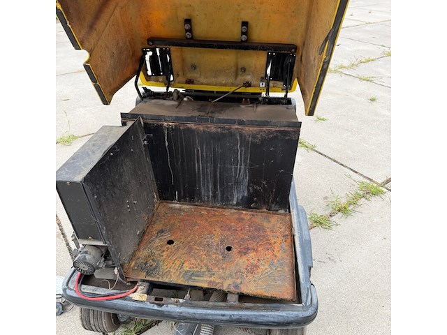 Opzit veeg- zuigmachine, kärcher, kmr 1200 bat, geel/zwart - afbeelding 7 van  7