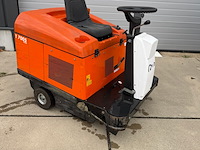Opzit veeg- zuigmachine, rcm, turbo 7005 plus, oranje/zwart
