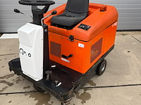 Opzit veeg- zuigmachine, rcm, turbo 7005 plus, oranje/zwart - afbeelding 2 van  9