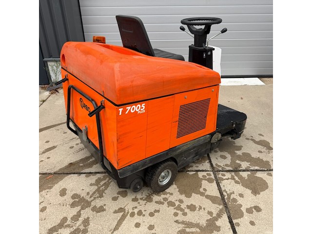 Opzit veeg- zuigmachine, rcm, turbo 7005 plus, oranje/zwart - afbeelding 4 van  9