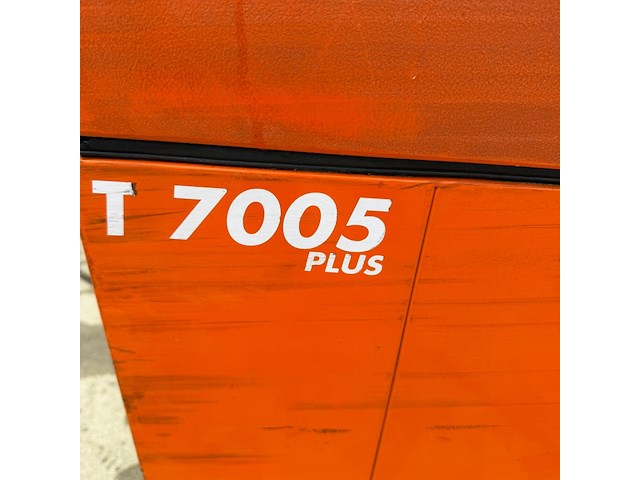 Opzit veeg- zuigmachine, rcm, turbo 7005 plus, oranje/zwart - afbeelding 5 van  9