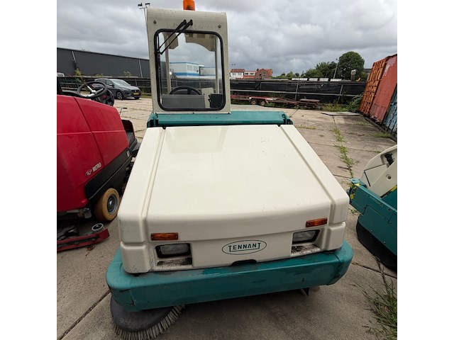 Opzit veeg- zuigmachine, tennant, 6550, wit/groen - afbeelding 1 van  9
