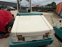 Opzit veeg- zuigmachine, tennant, 6550, wit/groen