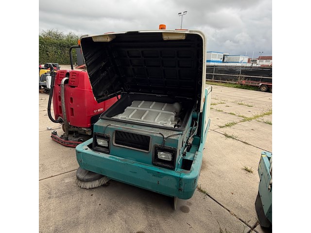 Opzit veeg- zuigmachine, tennant, 6550, wit/groen - afbeelding 6 van  9