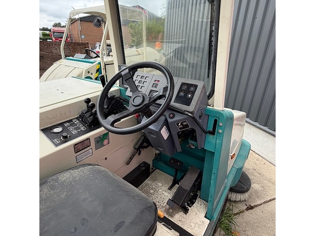 Opzit veeg- zuigmachine, tennant, 6550, wit/groen - afbeelding 7 van  9
