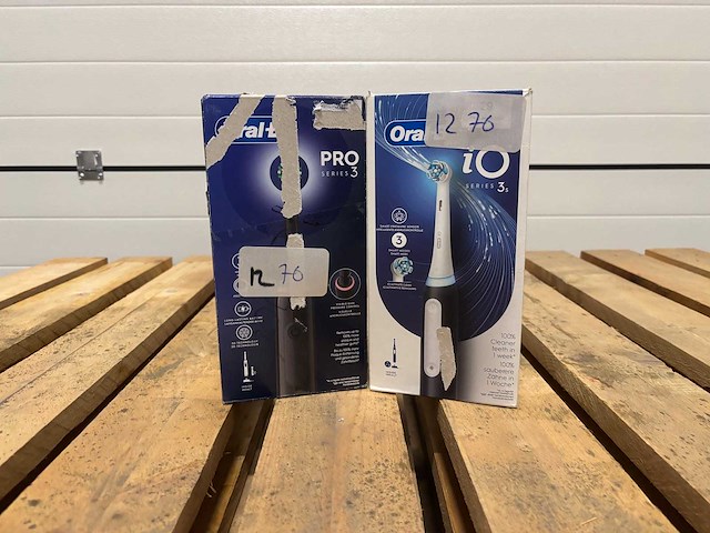 Oral-b - braun - tandenborstel - mondverzorging (2x) - afbeelding 1 van  1