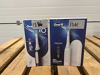 Oral-b - braun - tandenborstel - mondverzorging (2x) - afbeelding 1 van  1
