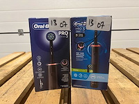 Oral-b - braun - tandenborstel - mondverzorging (2x) - afbeelding 1 van  1