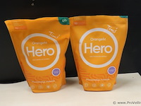 Orangefit hero plantaardige maaltijd - blueberry smaak - 2 stuks - afbeelding 1 van  3