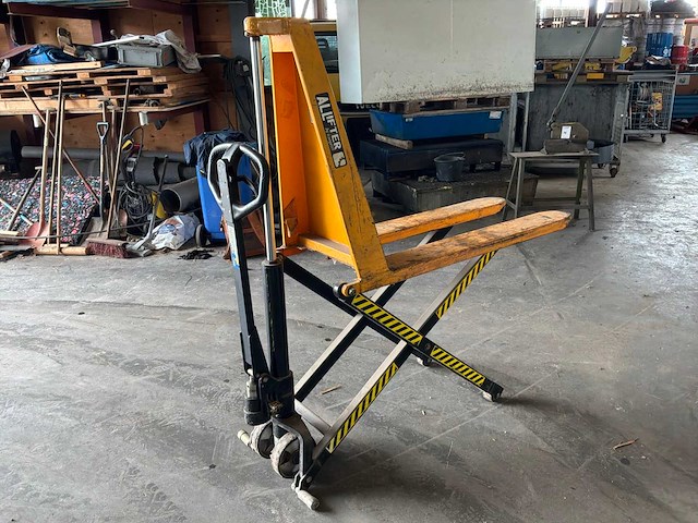 Orangelift allifter hand hydraulische palletwagen - afbeelding 3 van  7