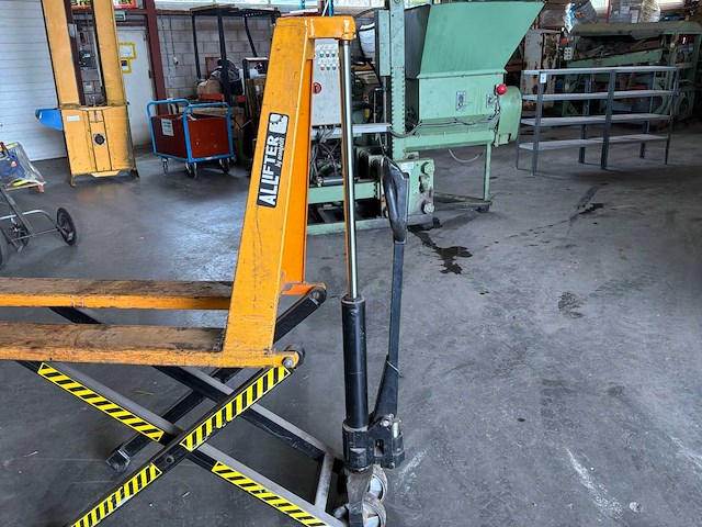 Orangelift allifter hand hydraulische palletwagen - afbeelding 5 van  7