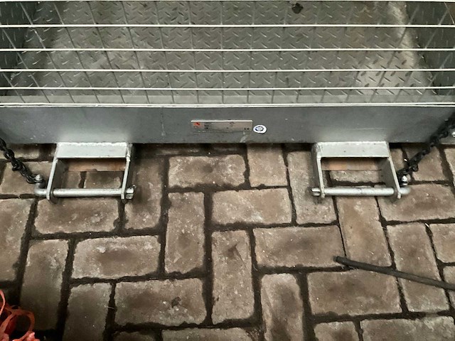 Orangeparts wb100e mobiele werk-hoogteplatformkooi - afbeelding 8 van  9