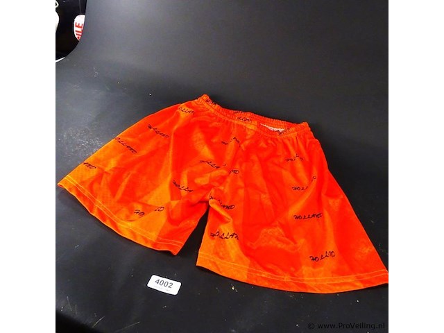 Oranje broek m xl - afbeelding 2 van  3