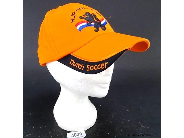 Oranje cap - afbeelding 1 van  3