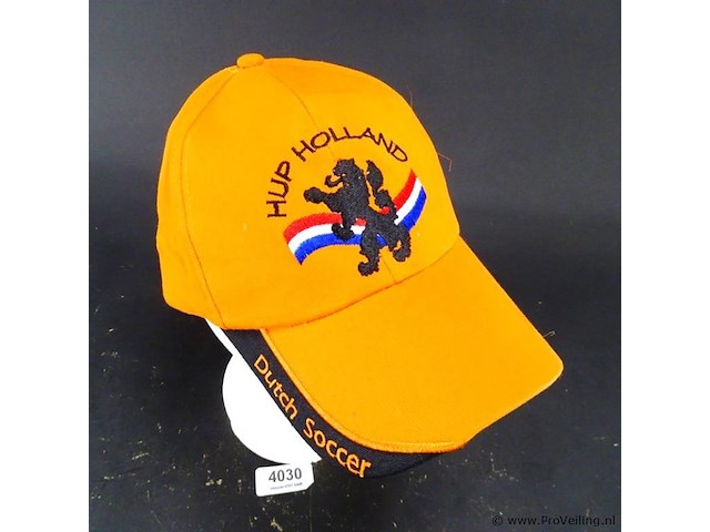 Oranje cap - afbeelding 2 van  3