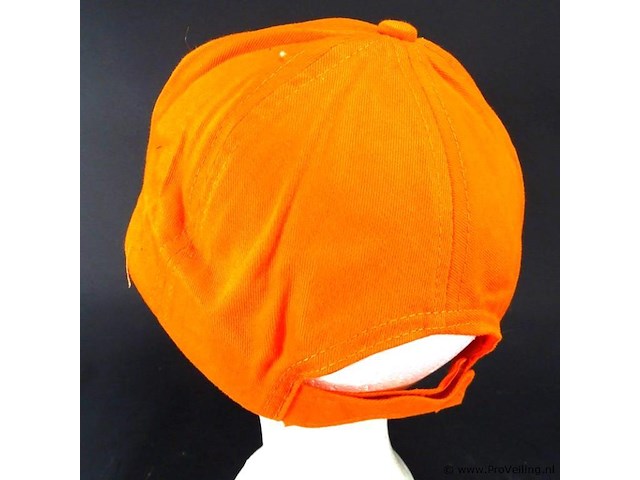 Oranje cap - afbeelding 3 van  3