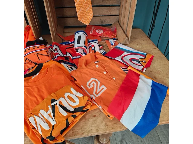 Oranje decoratie, excl. aardappelkisten - afbeelding 6 van  6
