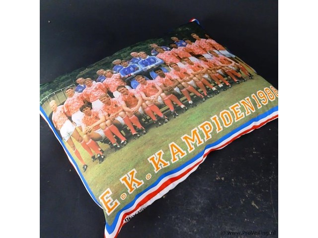 Oranje kussen - afbeelding 3 van  3