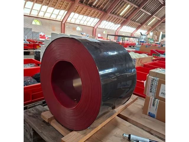 Oranje laslamellen/lasgordijn 300x2x50000mm - afbeelding 1 van  4