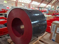 Oranje laslamellen/lasgordijn 300x2x50000mm