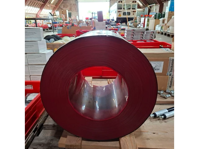 Oranje laslamellen/lasgordijn 300x2x50000mm - afbeelding 3 van  4