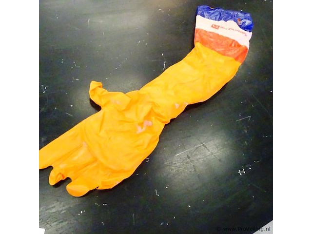 Oranje opblaas arm - afbeelding 2 van  3