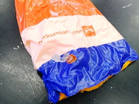 Oranje opblaas arm - afbeelding 3 van  3