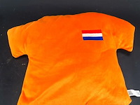 Oranje zitkussen