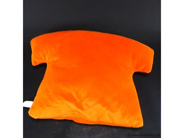 Oranje zitkussen - afbeelding 3 van  3