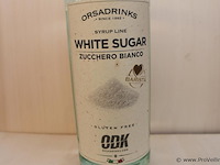 Orasdrinks white sugar zucchero bianco likeur - 75 cl - winkelverkoopprijs € 8.95 - afbeelding 2 van  3