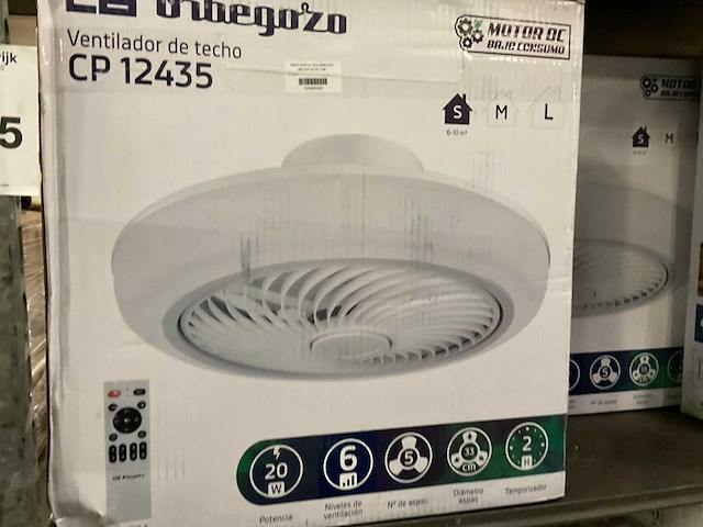Orbegozo - cp 12435 - plafond ventilator (3x) - afbeelding 4 van  4