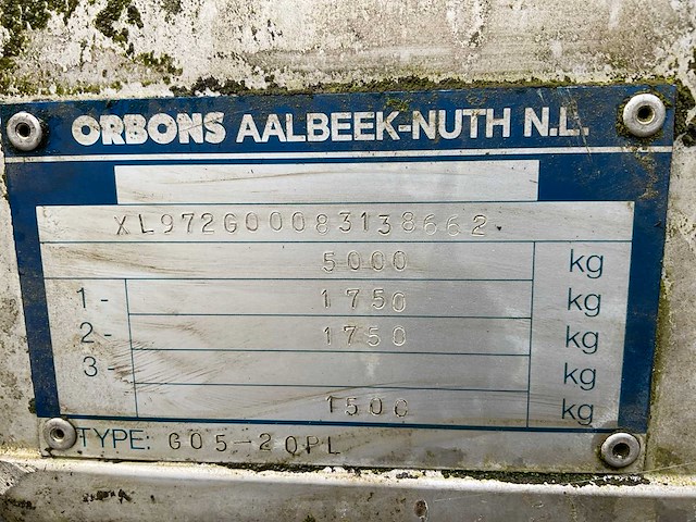 Orbons - g05-20pl - be-oplegger - 2008 - afbeelding 8 van  16