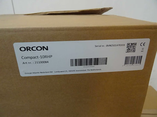 Orcon - compact -10rhp - mechanisch ventilatiesysteem (3x) - afbeelding 3 van  3