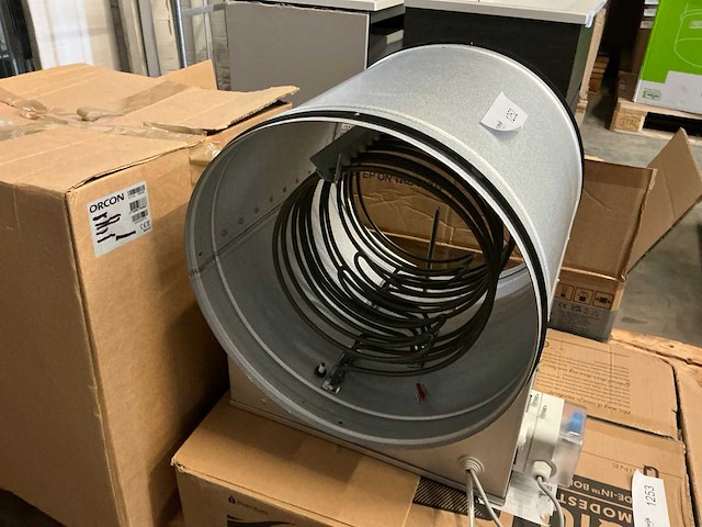 Orcon elektrische kanaalverwarmer - afbeelding 2 van  2