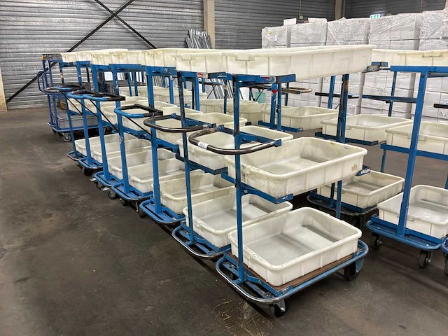 Orderpickkar (8x) - afbeelding 1 van  2